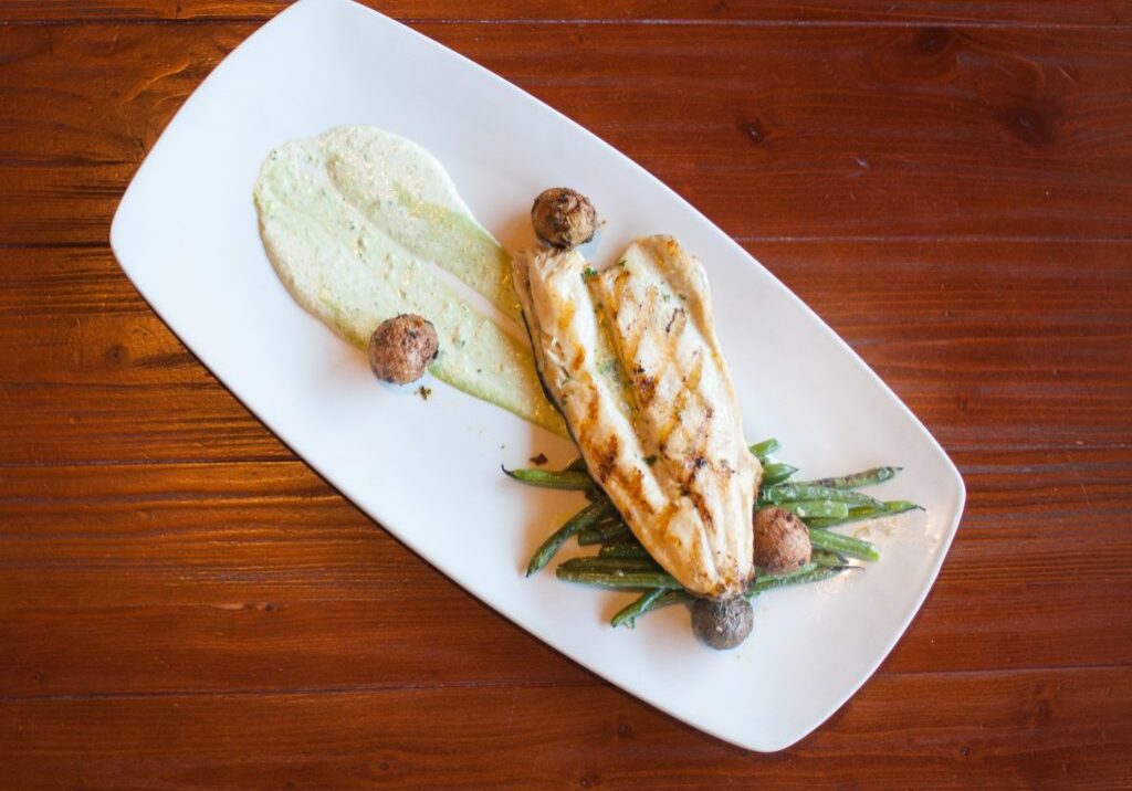 Vancouver Grilled Trout with Green Beans